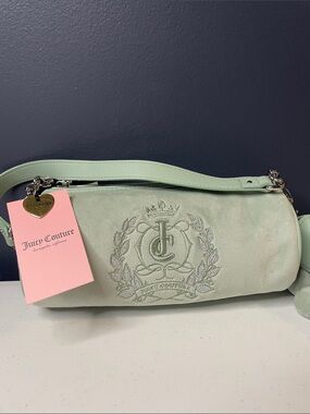 Juicy Couture Sparkle Royal barrel shoulder bag